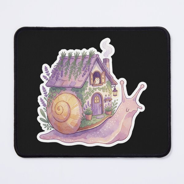 Item preview, Herbalist Snail Cottage | Enchanted Forest Herb House designed and sold by AillustriaAK.