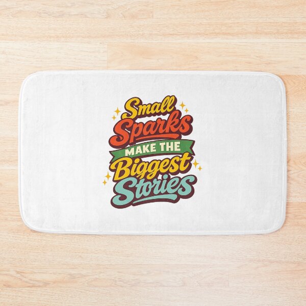Item preview, SmallSparksMakeTheBiggestStories designed and sold by LuveraxArt.