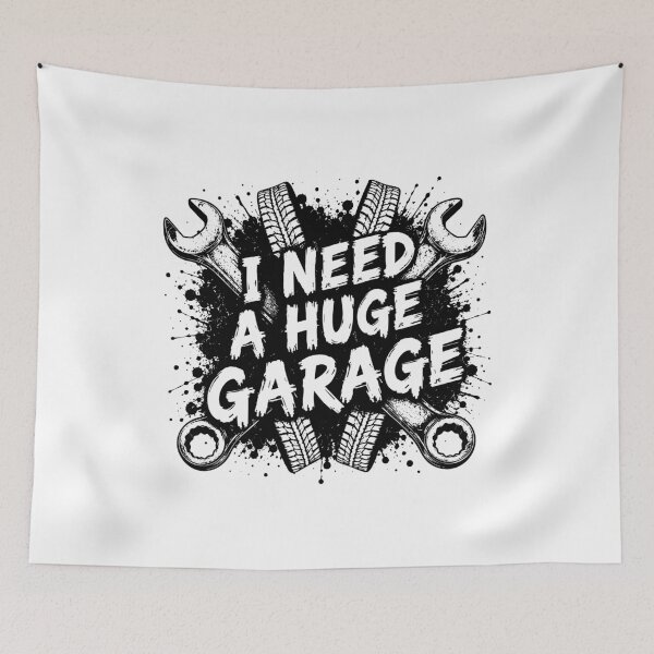Item preview, Funny Mechanic I Need A Huge Garage Car Repair Gift  designed and sold by gunaone-design.
