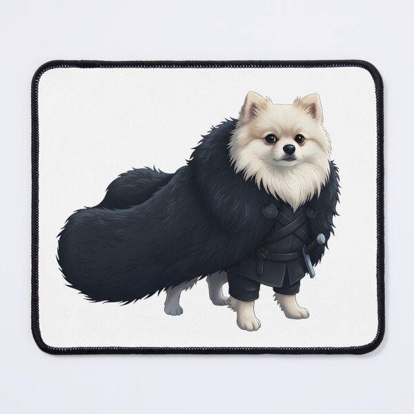 Item preview, Night's Watch Pomeranian - Protector of the Realm | Game of Thrones Inspired designed and sold by MnV-Resonance.