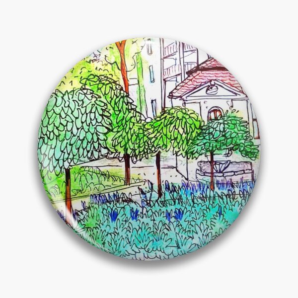 Item preview, Thomae fountain at the Societaetstheater – Dresden Neustadt 01099 Urban Sketch designed and sold by UMA Urban Sketch.