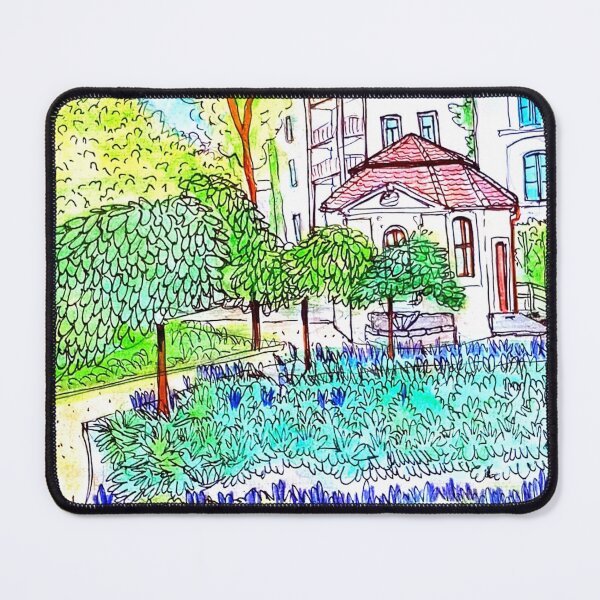 Item preview, Thomae fountain at the Societaetstheater – Dresden Neustadt 01099 Urban Sketch designed and sold by UMA Urban Sketch.