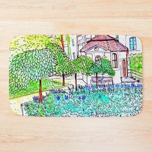 Item preview, Thomae fountain at the Societaetstheater – Dresden Neustadt 01099 Urban Sketch designed and sold by UMA Urban Sketch.
