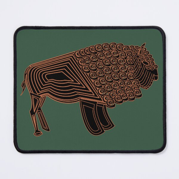 Item preview, Geometric Bison designed and sold by slgartistry.