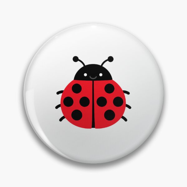 Item preview, Cute Kawaii Ladybug Insect Cartoon Illustration designed and sold by ajamzbox.