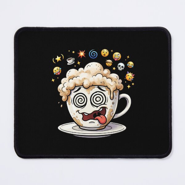 Item preview, Dizzy Cappuccino Brainrot Coffee Meme designed and sold by DuckOddity.