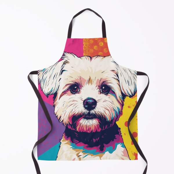 Item preview, Maltese Pop Charm designed and sold by AbstractAnom.