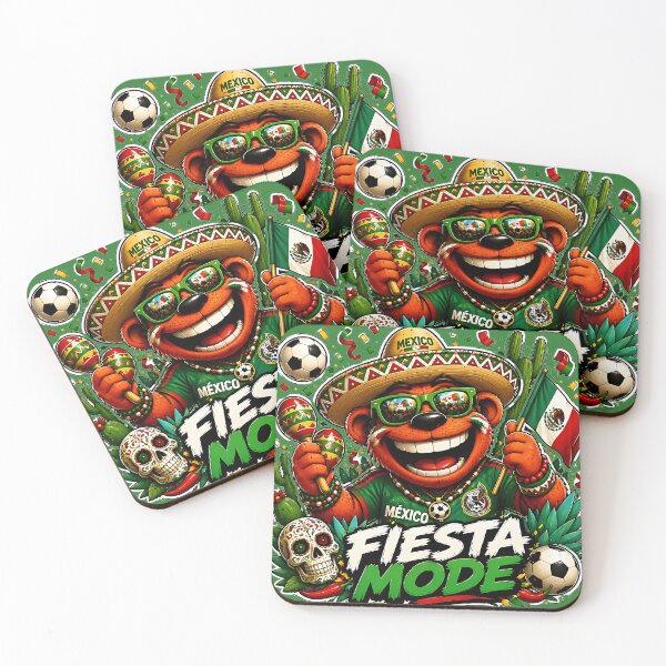 Item preview, Fiesta Mode Mexico Soccer Spirit designed and sold by WabiSabiSjak.
