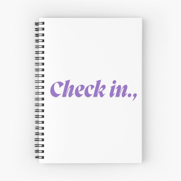 Item preview, Check in., designed and sold by ArtistTejal.