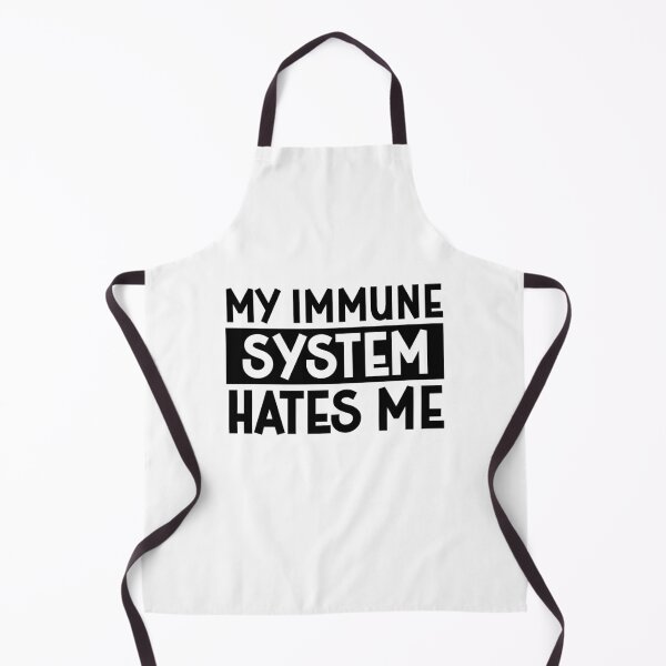 Item preview, My Immune System Hates Me Funny Sarcastic Autoimmune Disease Humor Sick Day  designed and sold by gunaone-design.