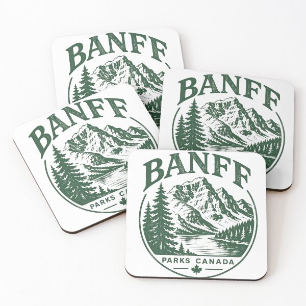 Item preview, Banff Parks Canada Logo designed and sold by greatlakesimage.