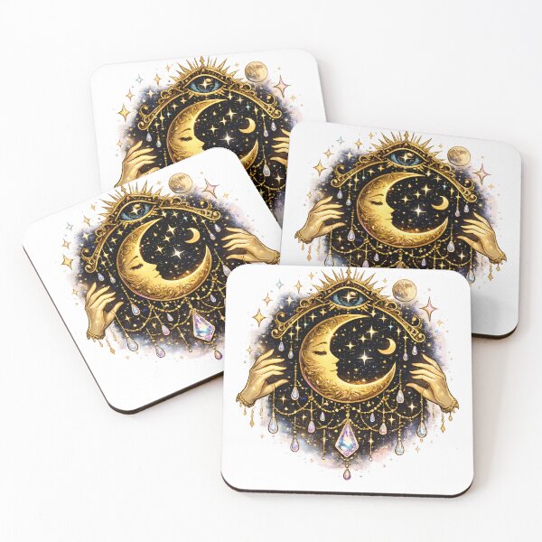 Item preview, Moon Goddess of the Stars designed and sold by PatiImagination.