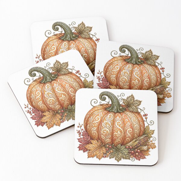 Item preview, Intricate Pumpkin designed and sold by PaintedbyCarol.