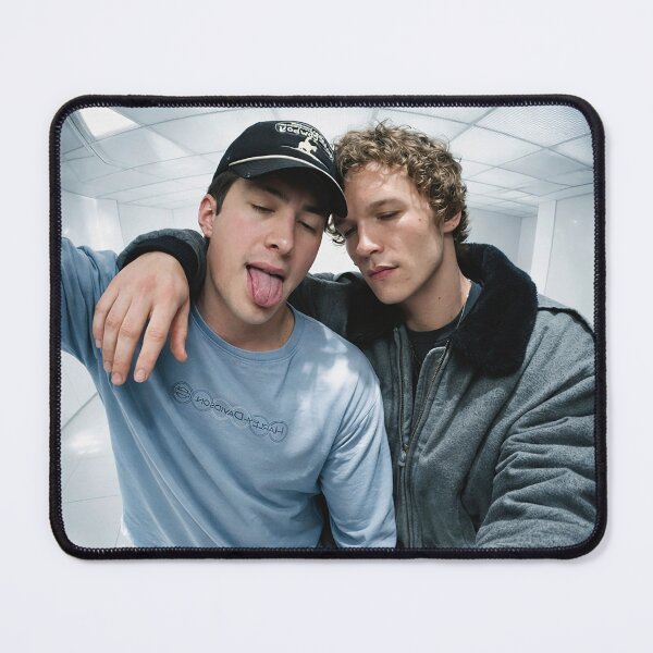 Item preview, Hudson Williams and Connor Storrie from Heated Rivalry having fun (fan art) designed and sold by PopCultureAndStuff.