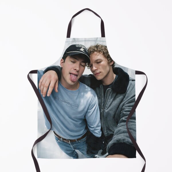 Item preview, Hudson Williams and Connor Storrie from Heated Rivalry having fun (fan art) designed and sold by PopCultureAndStuff.