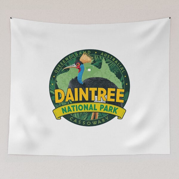 Item preview, Queensland Australia Daintree National Park Cassowary Australian Souvenir designed and sold by Simsimah26Parks.
