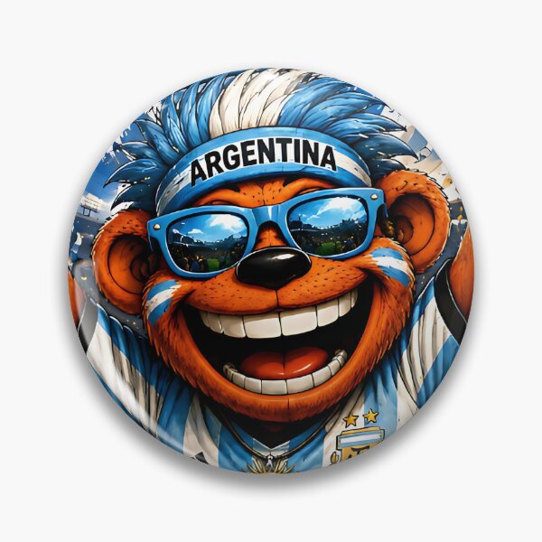 Item preview, Born to Chant Argentina Fan Pride designed and sold by WabiSabiSjak.