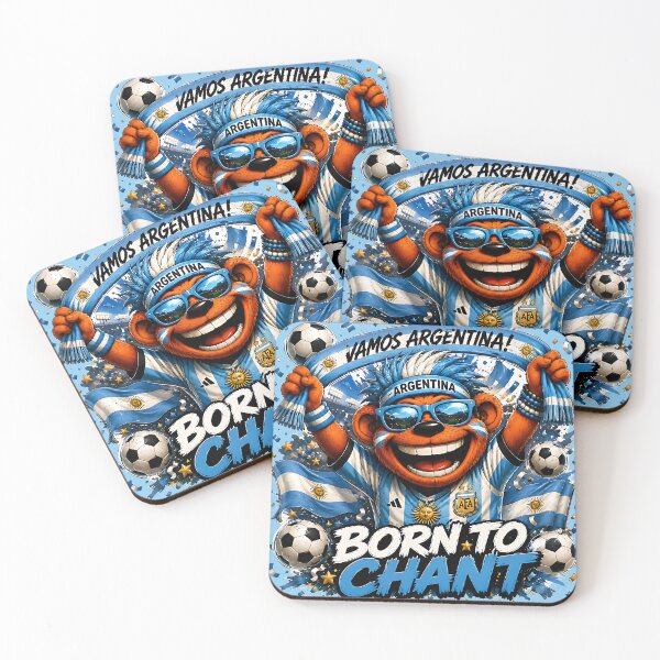 Item preview, Born to Chant Argentina Fan Pride designed and sold by WabiSabiSjak.