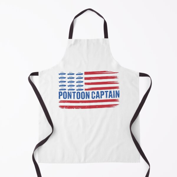 Item preview, Pontoon Captain American Flag Patriotic Boating designed and sold by gunaone-design.
