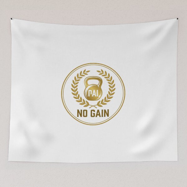 Item preview, Iron Paradise Gym Fitness Workout Bodybuilding Quote designed and sold by JeevanStickers.