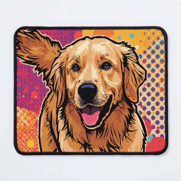Item preview, Golden Retriever Pop Parade designed and sold by AbstractAnom.