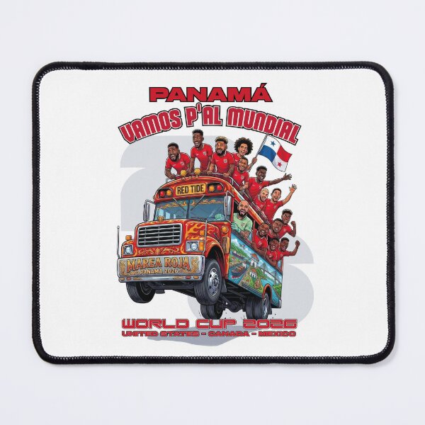 Item preview, Panama Vamos P'al Mundial – Red Tide Marea Roja World Cup 2026 designed and sold by Rogue507.