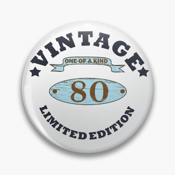 Item preview, Limited Edition Vintage 80 years old - 80th Birthday Party Gift designed and sold by Alexaltay.