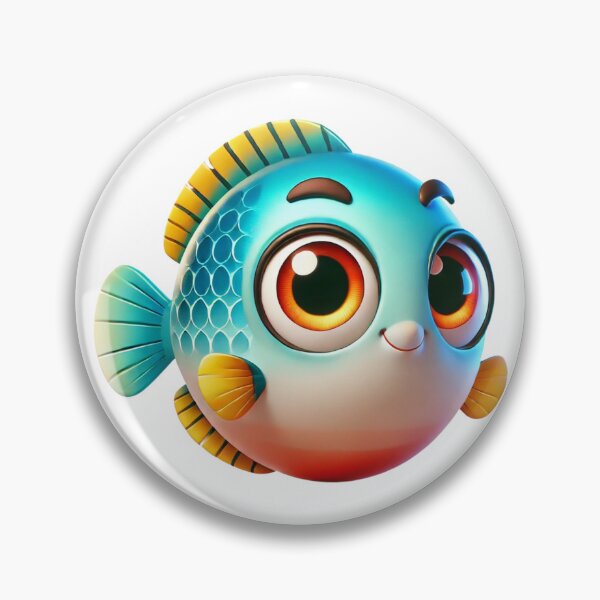 Item preview, Adorable Drum Fish designed and sold by Sillytoe.