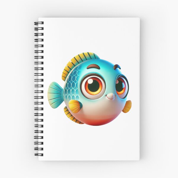 Item preview, Adorable Drum Fish designed and sold by Sillytoe.