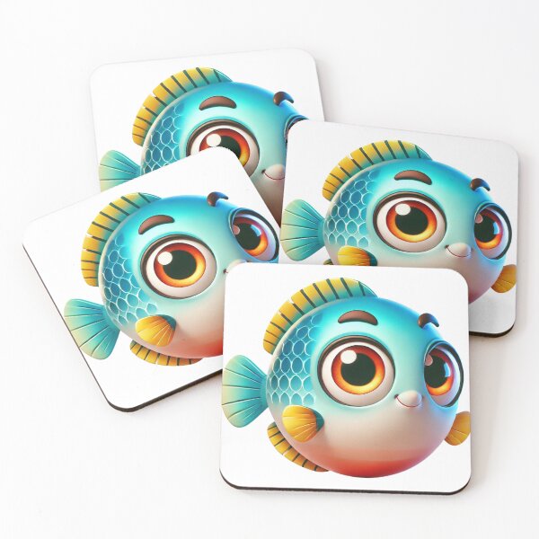 Item preview, Adorable Drum Fish designed and sold by Sillytoe.