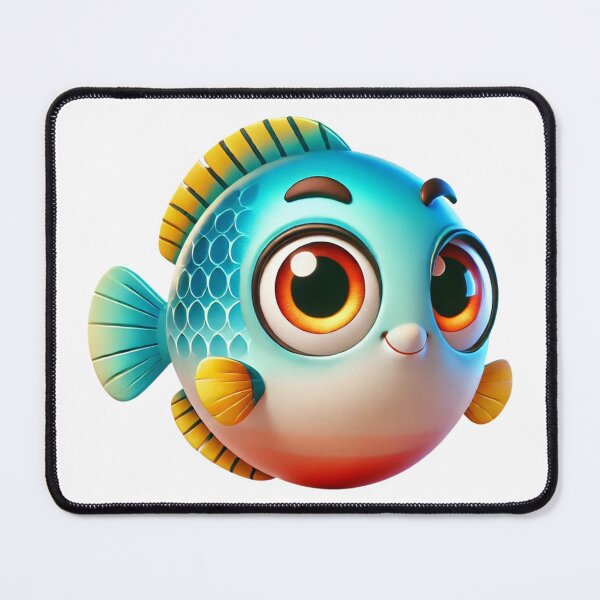 Item preview, Adorable Drum Fish designed and sold by Sillytoe.