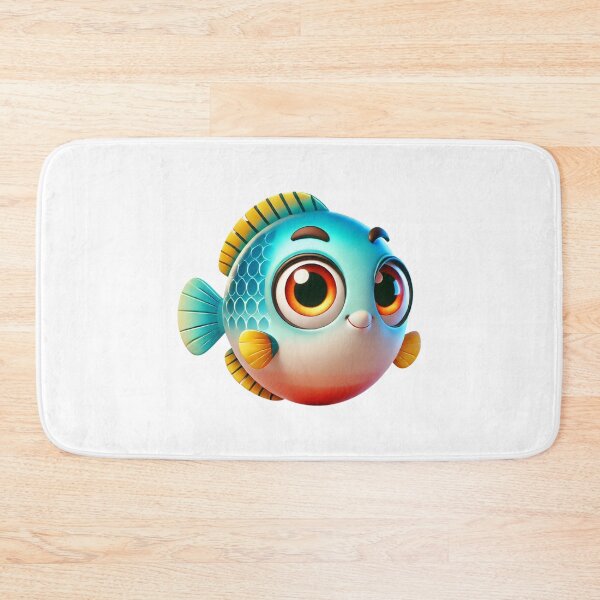 Item preview, Adorable Drum Fish designed and sold by Sillytoe.