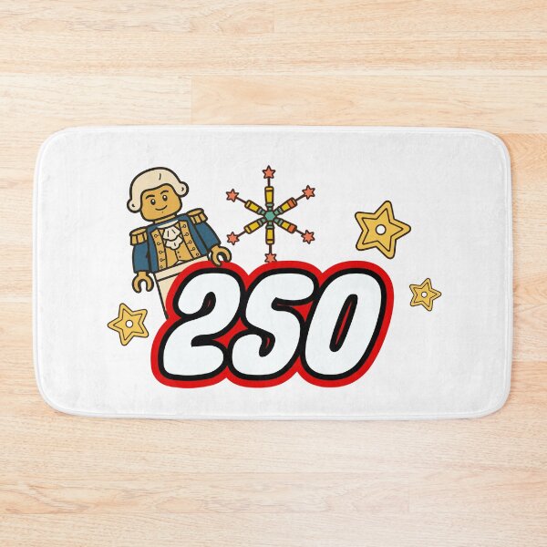 Item preview, USA's Semiquincentennial with George Washington (Plastic Brick Style) designed and sold by YonderAndBeyond.
