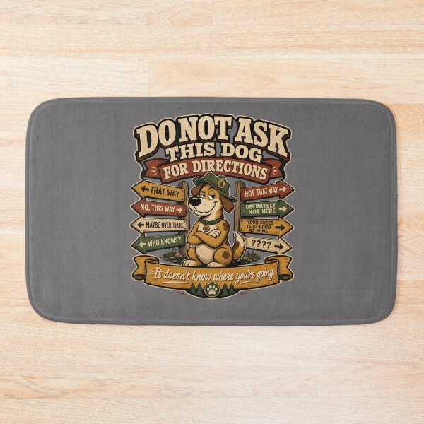 Item preview, Dog For Directions  designed and sold by freshwear design.