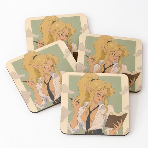 Item preview, Office Elf Secretary – Smart Anime Office Girl Aesthetic designed and sold by  Hollow Moon Studios..