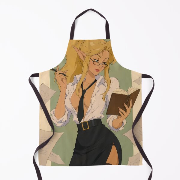 Item preview, Office Elf Secretary – Smart Anime Office Girl Aesthetic designed and sold by Hollow Moon Studios..