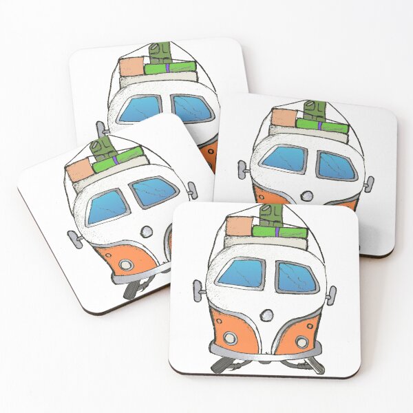 Item preview, Orange camper designed and sold by Glenbobagins.
