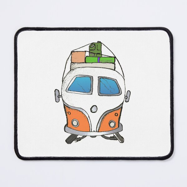 Item preview, Orange camper designed and sold by Glenbobagins.