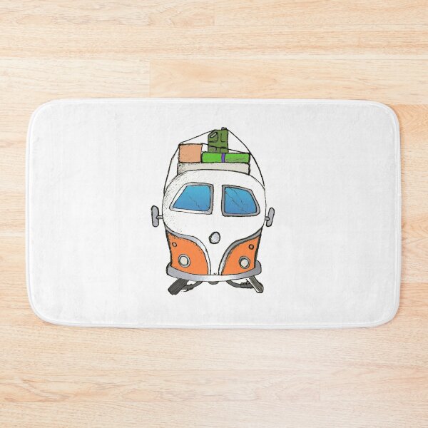 Item preview, Orange camper designed and sold by Glenbobagins.