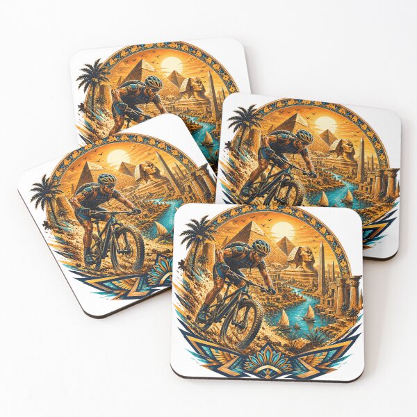 Item preview, Egypt Cycling Ancient Ruins designed and sold by vibesculpt.
