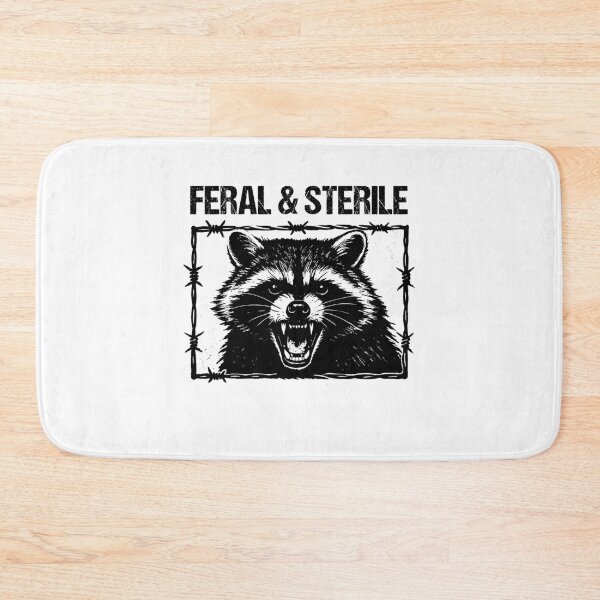 Item preview, Feral And Sterile Raccoon designed and sold by gunaone-design.