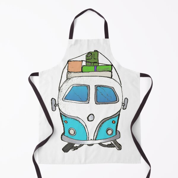 Item preview, Blue camper designed and sold by Glenbobagins.