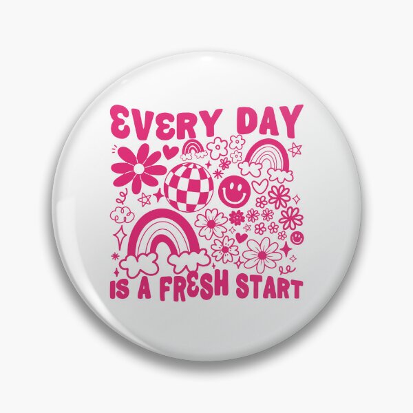Item preview, Every Day is a Fresh Start Mental Health Therapist Motivational Quote designed and sold by gunaone-design.