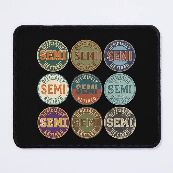 Item preview, Officially Semi Retired Vintage Retirement designed and sold by d247.