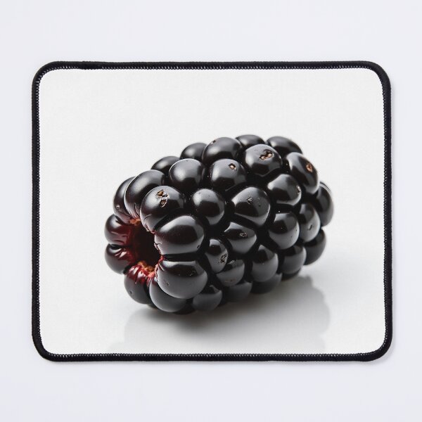 Item preview, Single Fresh Blackberry on White Background designed and sold by profustock.