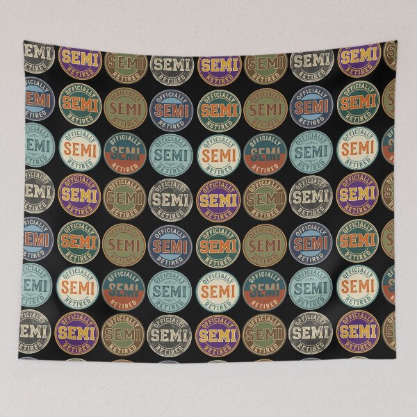 Item preview, Officially Semi Retired Vintage Retirement designed and sold by d247.
