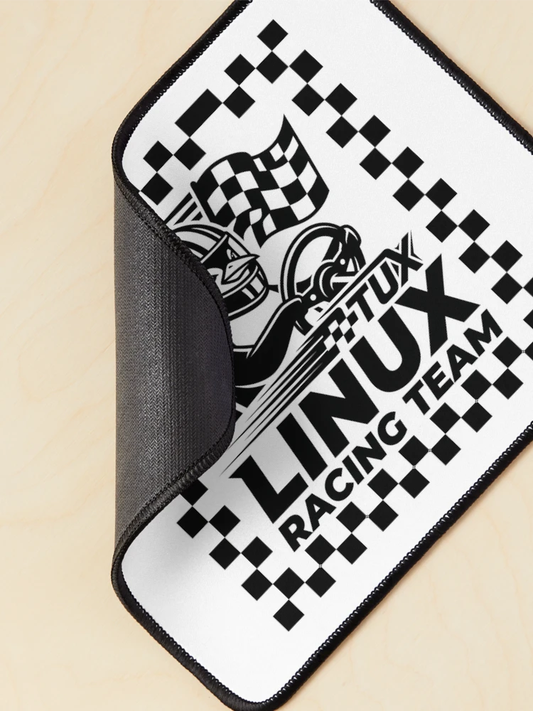 Thumbnail 2 von 5, Mauspad, Linux Racing Team – Sim-Racing-Humor designt und verkauft von GarageGraphics.