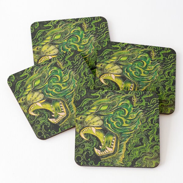 Item preview, Green Tiger designed and sold by Courtney Croxall.