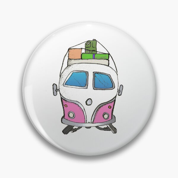 Item preview, Pink camper designed and sold by Glenbobagins.