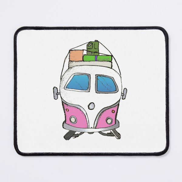 Item preview, Pink camper designed and sold by Glenbobagins.